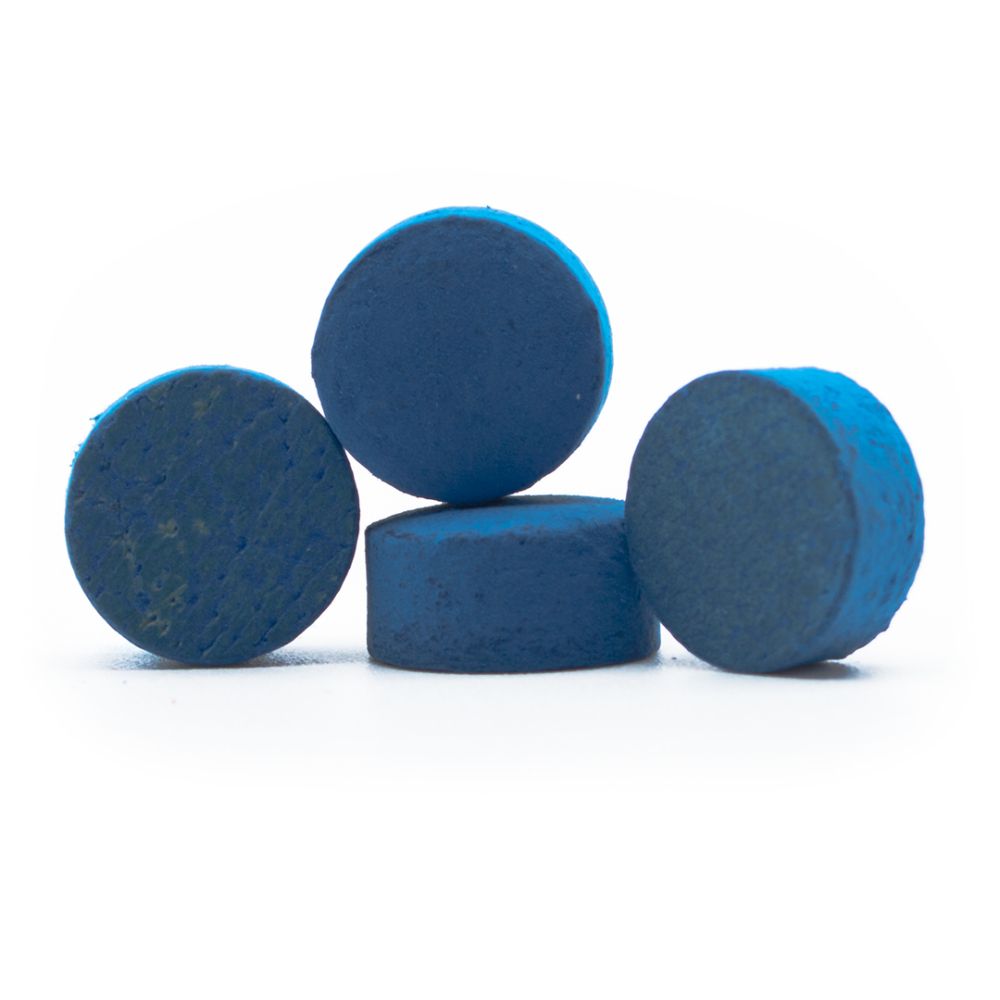 Фотографии Коробка наклеек для кия "Blue Knight"13 мм (50 шт)