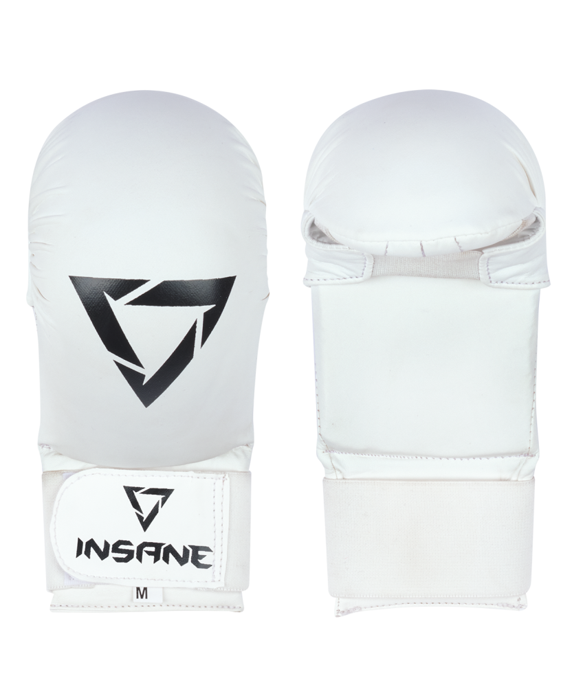 Фото Накладки для карате MANTIS, ПУ, белый