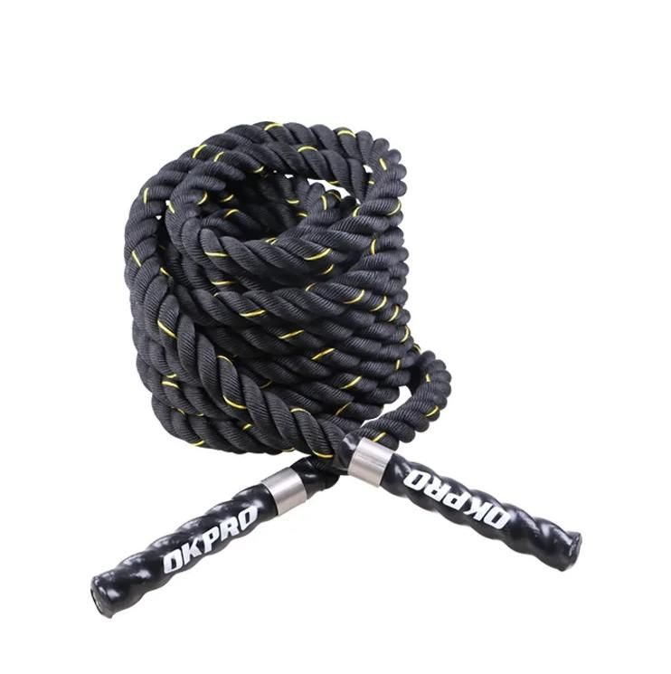 Канат тренировочный 15 м толщина 38 мм телиреновый OKPRO