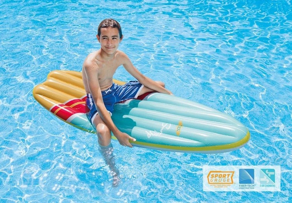 Фотографии Пляжный матрас Intex Surf's Up Mats 178x69 см 58152