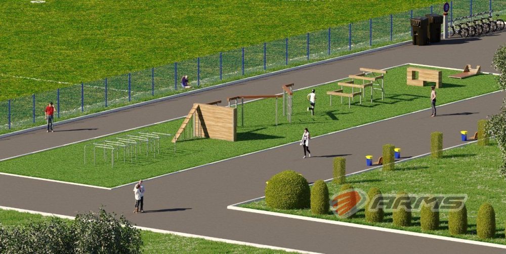 Фото Универсальная полоса препятствий Pioner A15587