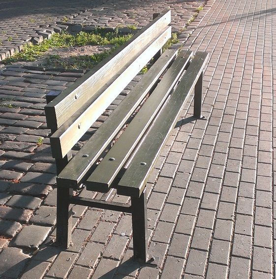 Фото Лавочка для детской площадки Бюджет-3