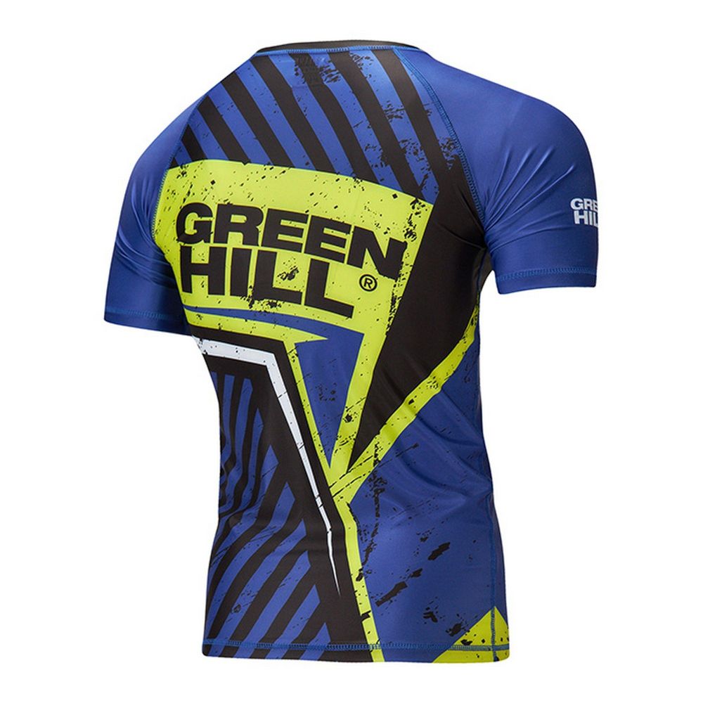 Фотографии Рашгард Green Hill RGS-4051 сине-зеленый