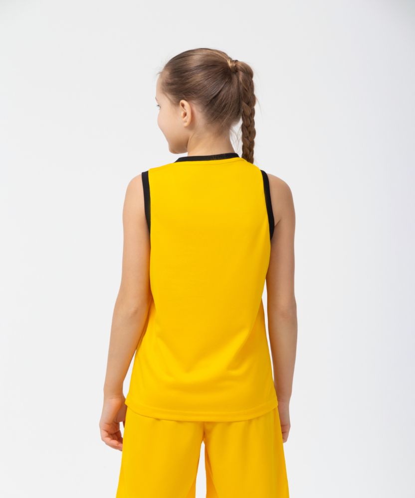 Фотографии Майка баскетбольная Camp Basic, желтый, детский