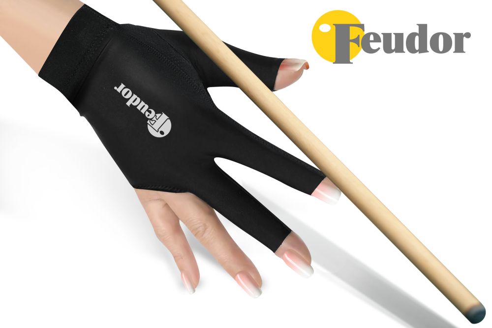 Фотографии Перчатка-бильярдная Feudor Pro black Right XL