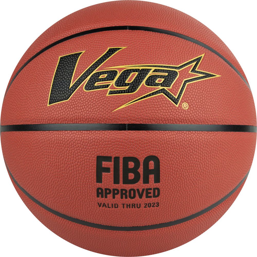 Фото Мяч баскетбольный VEGA OBU-718, микрофибра, FIBA Approved, размер 7