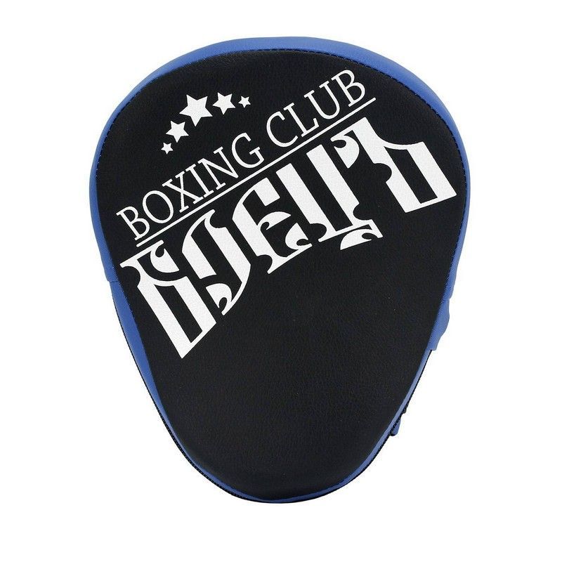 Фотографии Лапы боксерские гнутые Боецъ 111 черно-синие