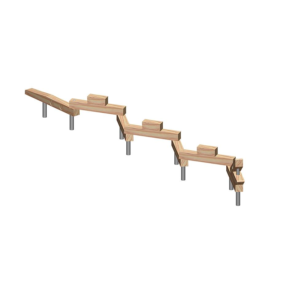 Фотографии Игровой комплекс для развития равновесия "Крокодил"