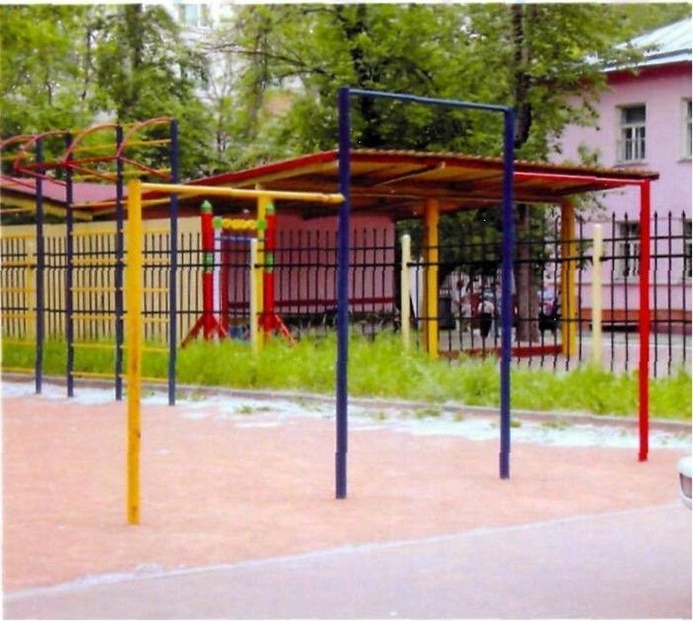 Фото Турник 1-уровневый 2,5х1,0 м Pioner A15761