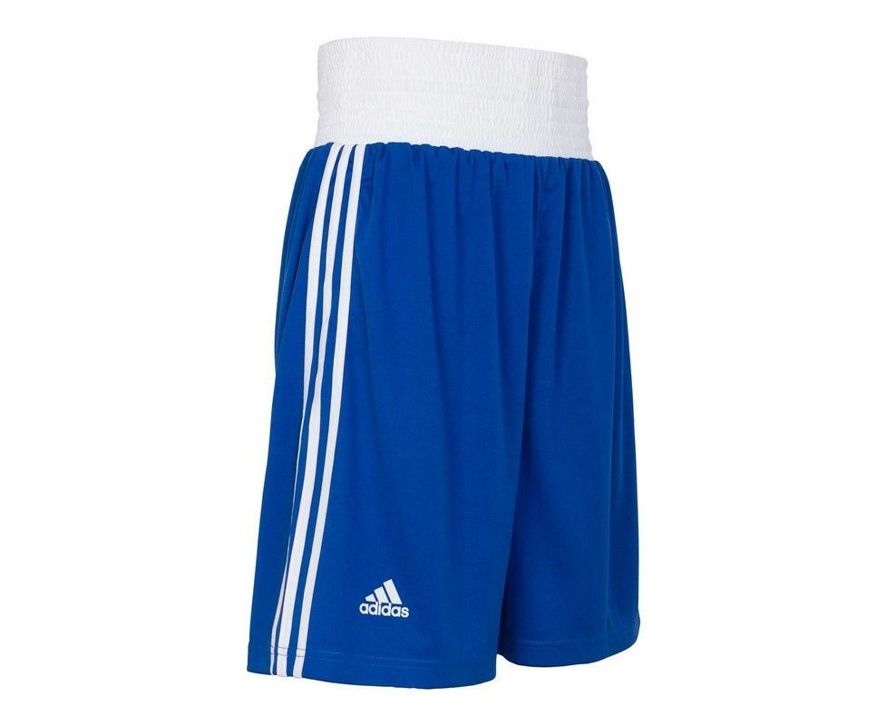 Фотографии Шорты боксерские Adidas Boxing Short Punch Line синие