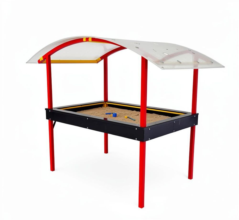 Фото Крытая песочница для детей-инвалидов