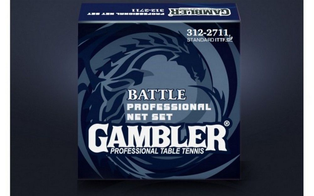 Фотографии Сетка для настольного тенниса Gambler Battle 312 GGB312