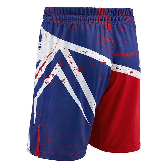 Фотографии Шорты для MMA Green Hill MMS-3851, красно-синие