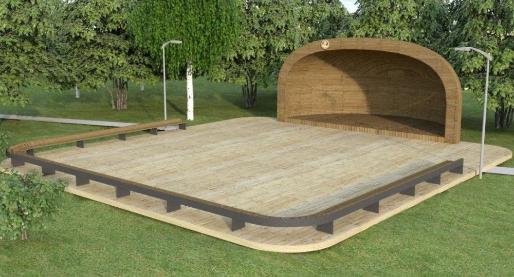 Фото Танцевальный сценический комплекс