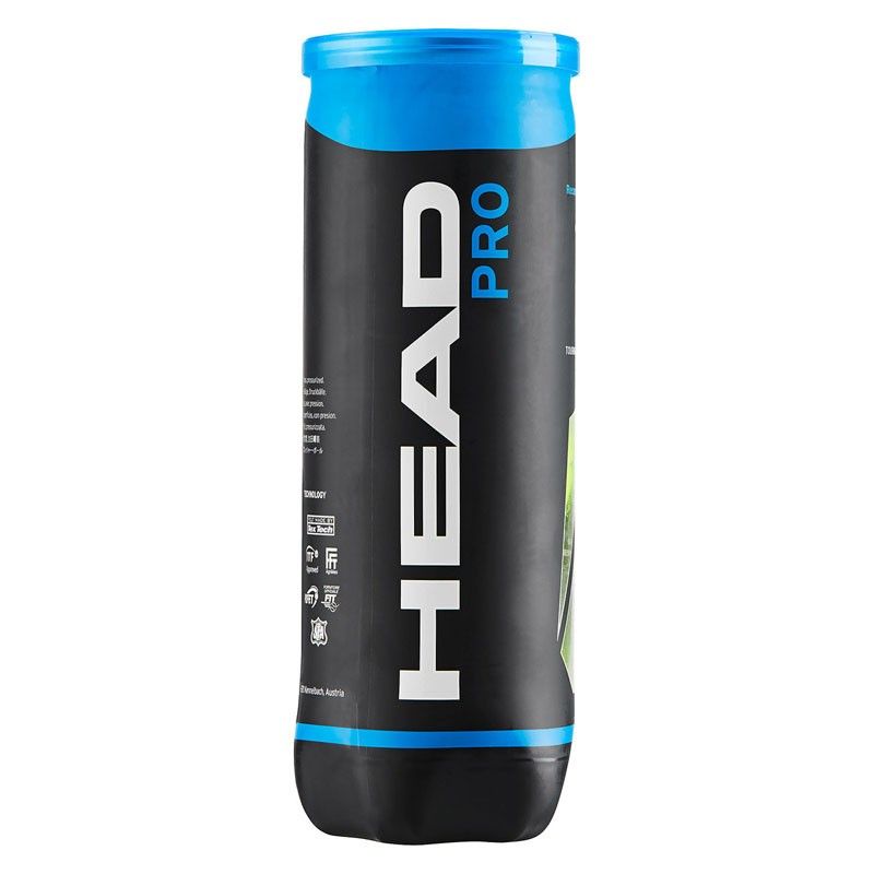 Фотографии Мячи для большого тенниса Head Pro 3B 571603 3 шт желтый