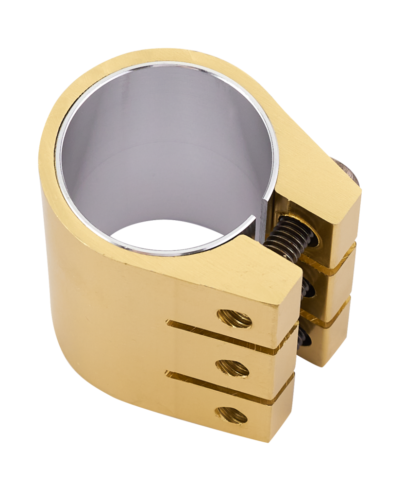 Фотографии Зажим для трюкового самоката Be-3 Gold