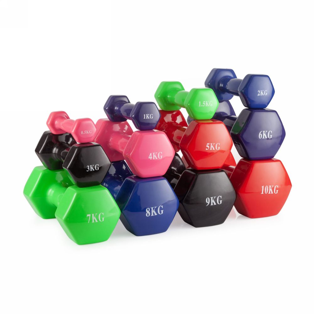 Гантель неразборная 1,5 кг. винил VictoryFit VF-DV015