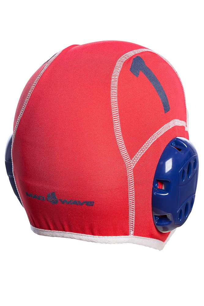 Фотографии Шапочка для водного поло Mad Wave Waterpolo Caps M0597 02 01 05W красный