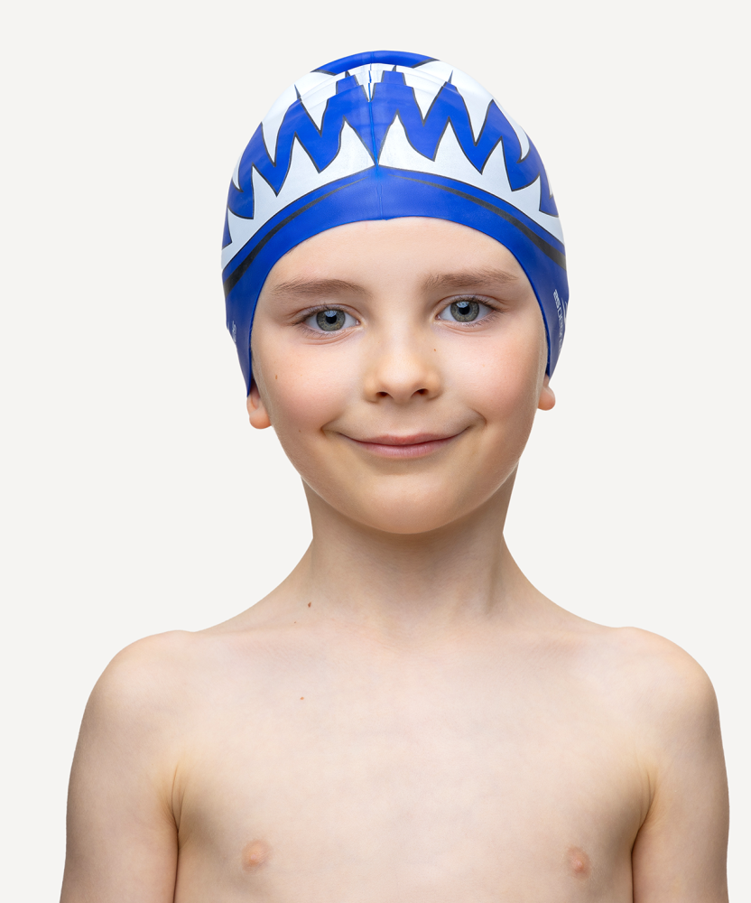 Фотографии Шапочка для плавания Bob Navy, силикон, детский