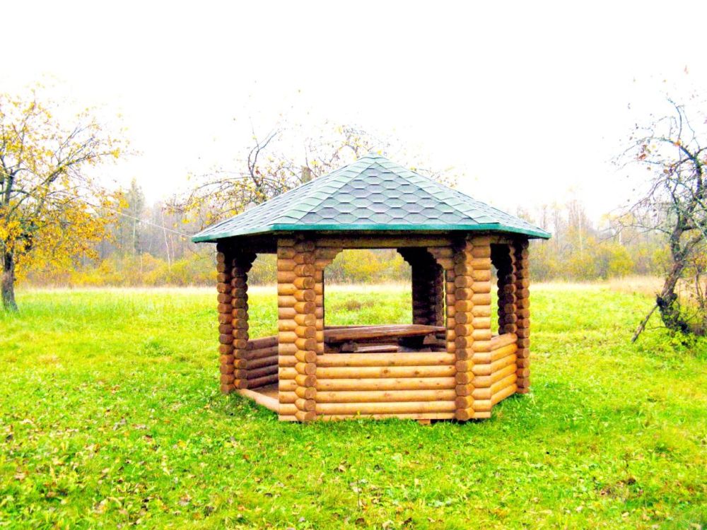 Фото Беседка открытая