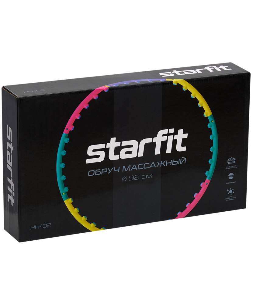 Фотографии Обруч массажный разборный HH-102, 98 см