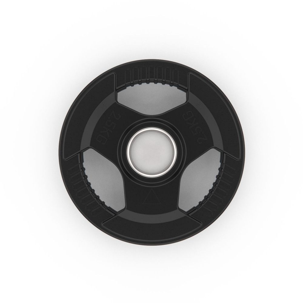 Диск обрезиненный DFC, чёрный, с хватом, 51мм, 2,5кг