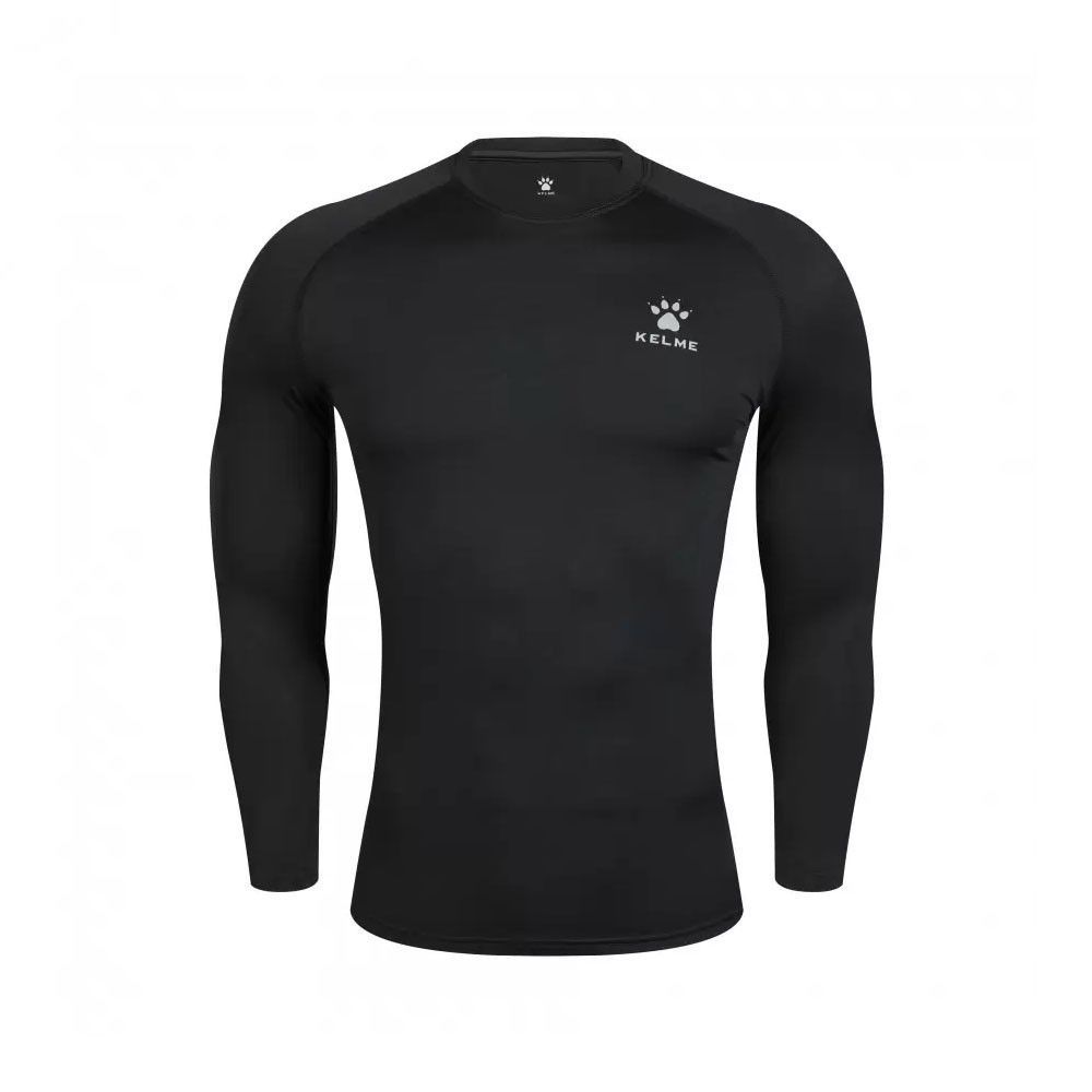 Футболка с длинным рукавом KELME Tech fit, 3891113-000-2XL, р.2XL, черный