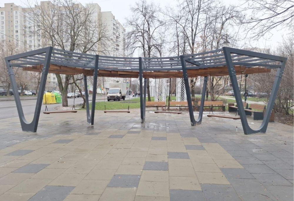 Фотографии Пергола-качели «Релакс»