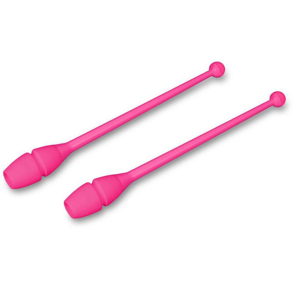 Фотографии Булавы для художественной гимнастики Indigo 36 см, пластик, каучук, 2шт IN017-P розовый