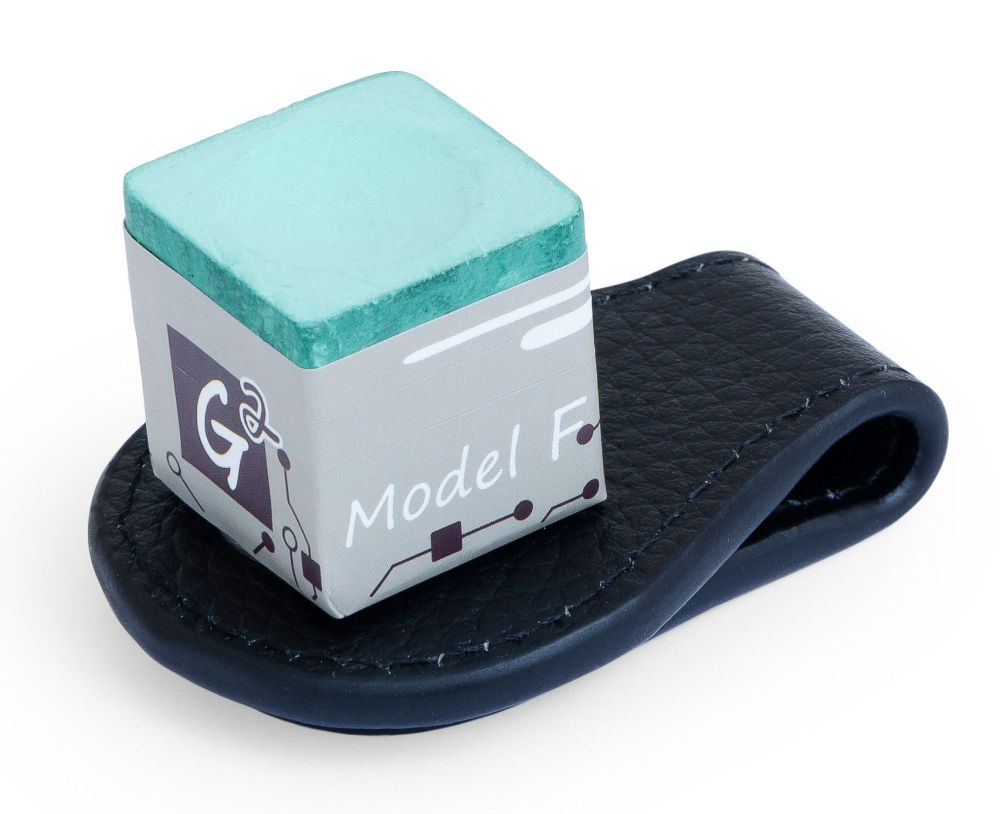 Фотографии Пенал для мела магнитный «GL» черный (натуральная кожа)