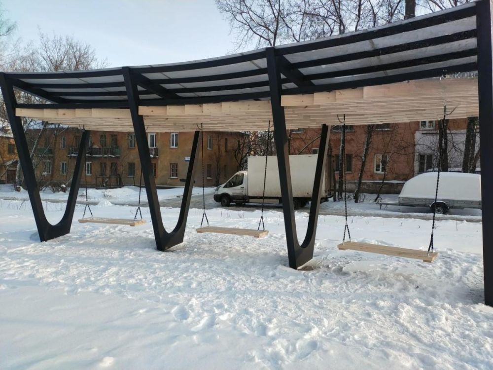 Фотографии Пергола-качели «Релакс»