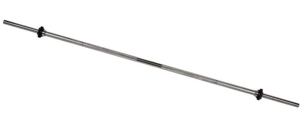 Фото Гриф MB Barbell 1800 мм d 25 замок гайка Вэйдера MB-BarM25-1800B