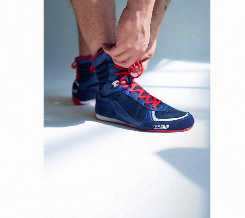 Фотографии Боксерки Clinch Olimp C415 сине-красные