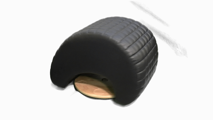 Пуфик для кресла EGO Balance Шоколад (Арпатек)