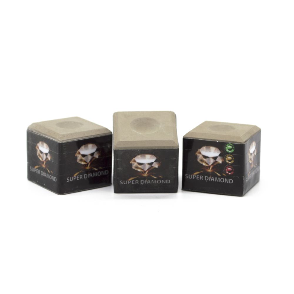 Фотографии Мел «Super Diamond Grey» (серый) черная коробка