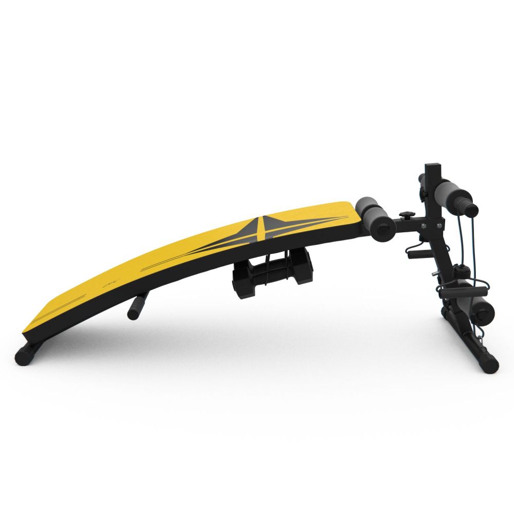 Скамья для пресса DFC гантели, эспандеры D102RY