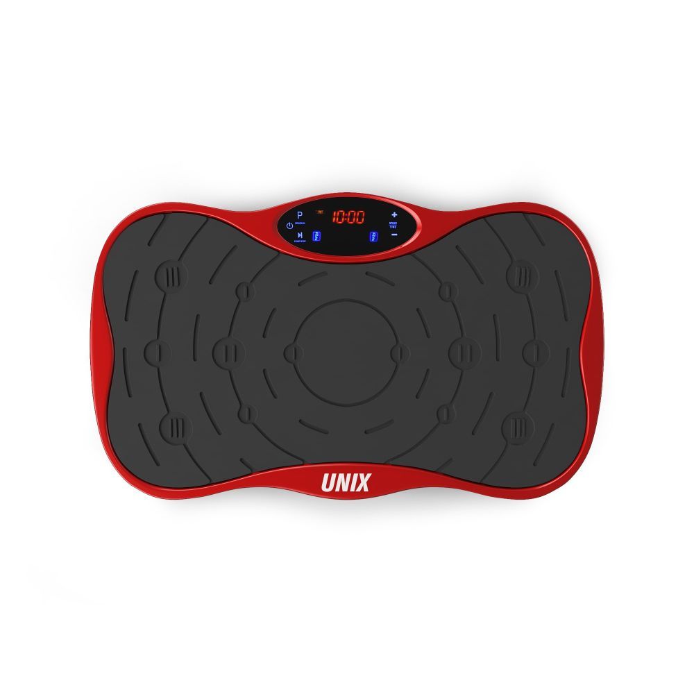 Виброплатформа UNIX Fit усиленная / Intensive 2D Red