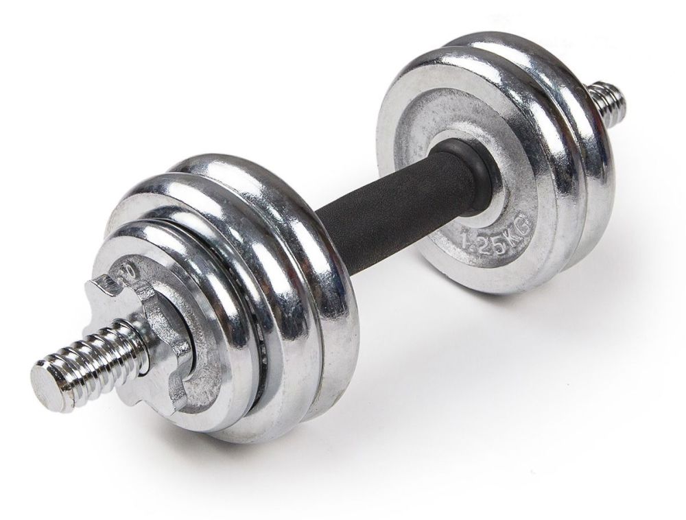 Фото Набор гантелей хромированных Atlas Sport в чемодане 20 кг