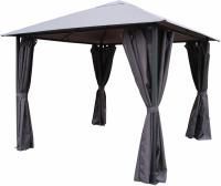 Тент садовый складной Koopman 300x300x265 Серый