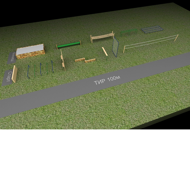 Фото Полоса препятствий для МВД