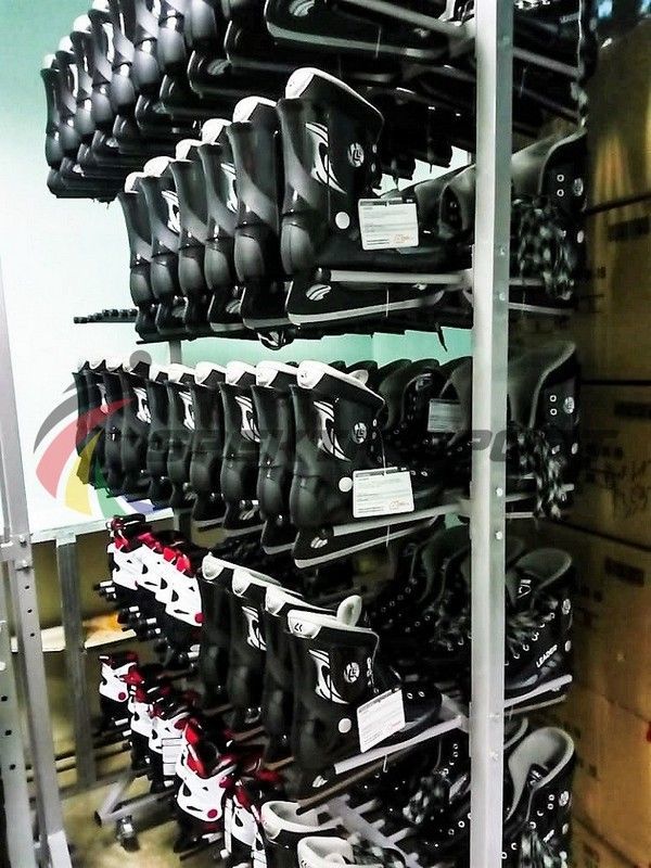 Фотографии Стеллаж для хранения коньков на 50 пар Pioner A14315