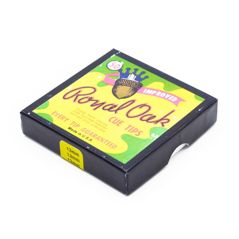 Фотографии Коробка наклеек для кия "Royal Oak"13 мм (50 шт)