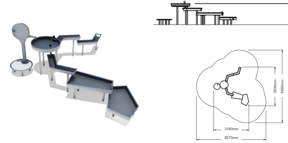 Фотографии Детская площадка для игр с песком и водой Дельта