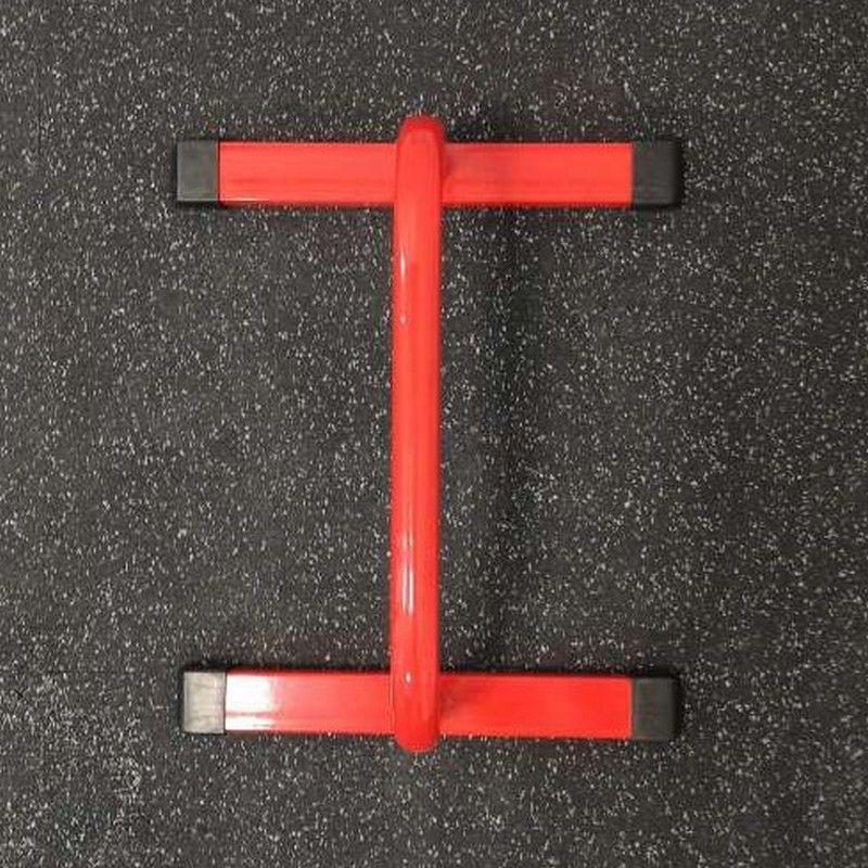 Фотографии Упоры напольные для отжиманий (паралетсы) красный