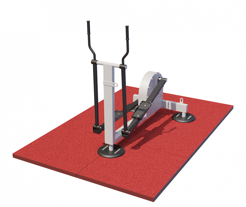 Фото Уличный кардиотренажер на все группы мышц с безынерционным нагрузочным механизмом