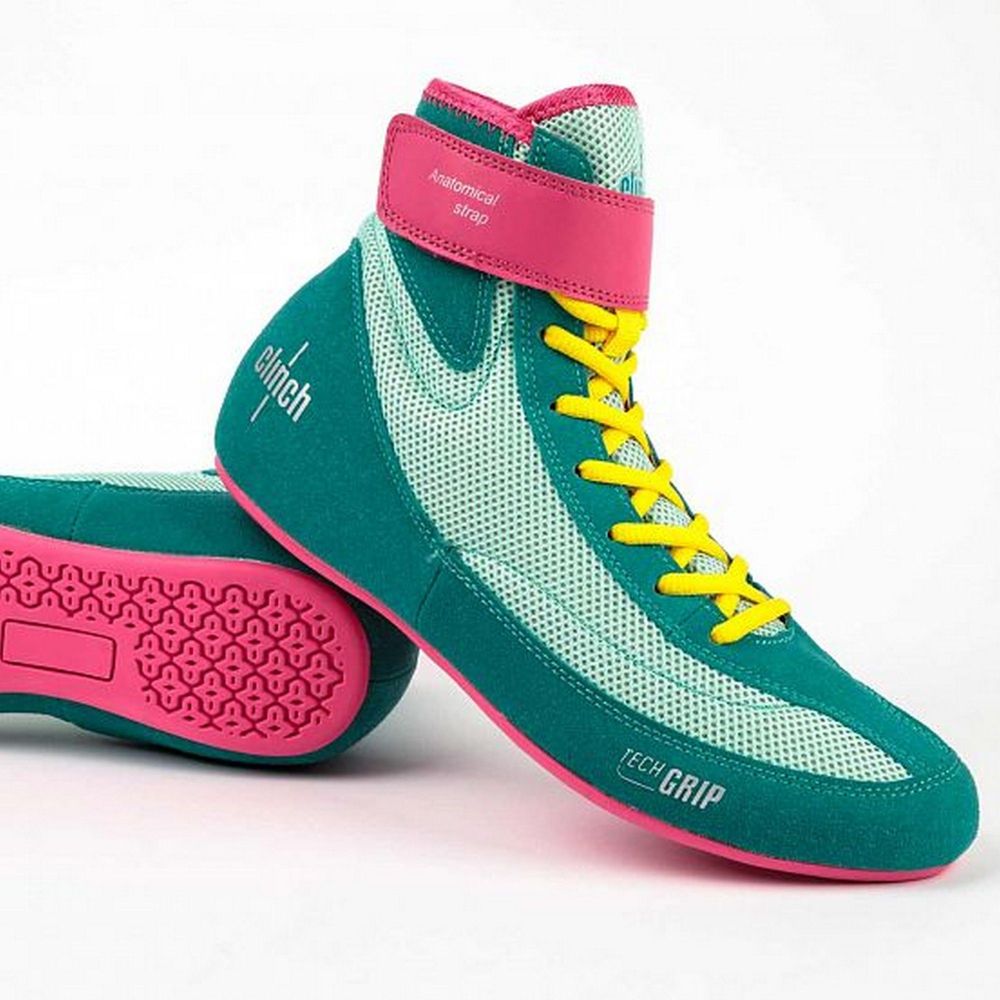 Фотографии Борцовки Clinch Grip C420 зеленый