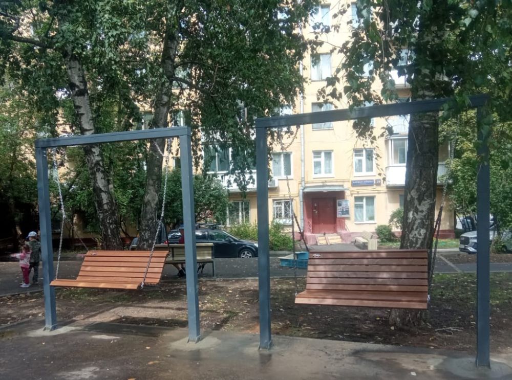 Фотографии Качели садово-парковые «Коринф»
