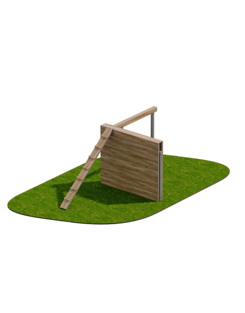 Фото Забор с наклонной доской Pioner A15469