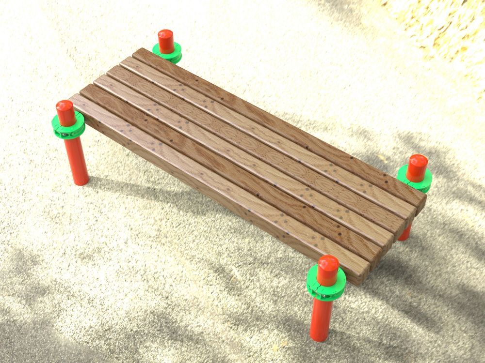 Фотографии Лавочканая для Воркаут Pioner A17355