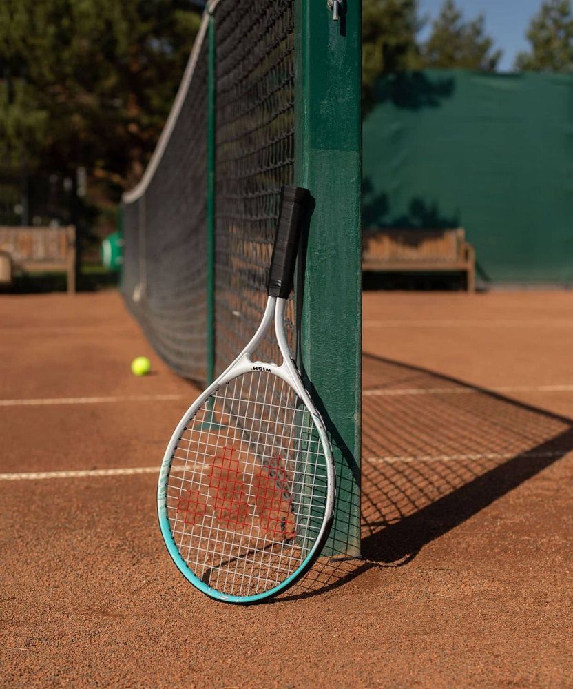 Фотографии Ракетка для большого тенниса Wish AlumTec JR, 21’’ 2900 голубой